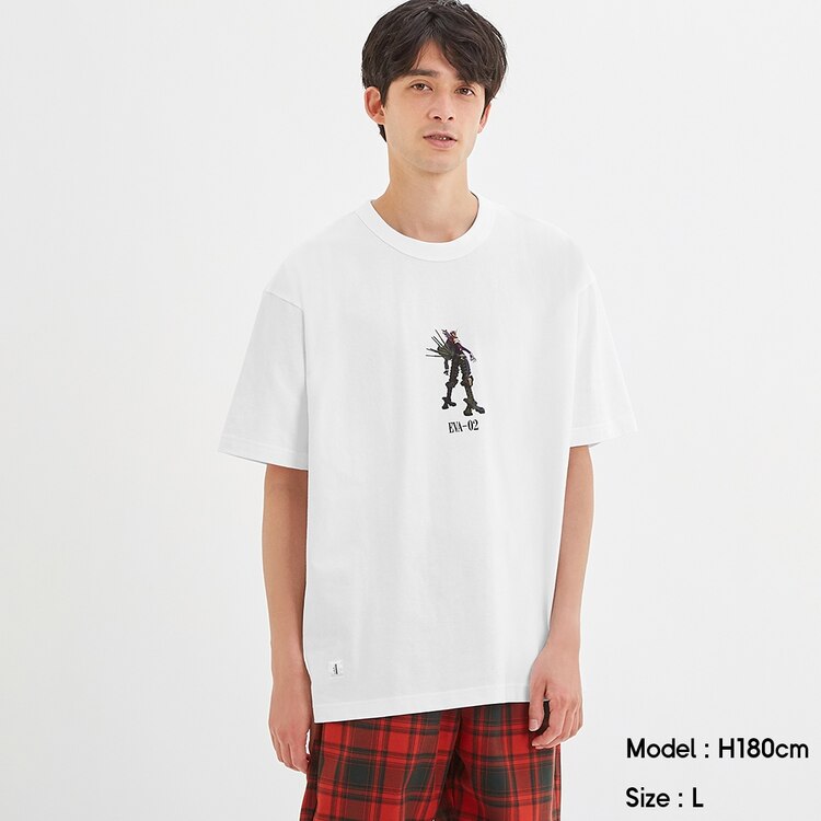 Gu公式 ビッグt 5分袖 Evangelion 3 ファッション通販サイト