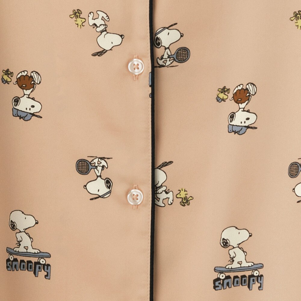 Gu公式 サテンパジャマ 長袖 Peanuts ファッション通販サイト