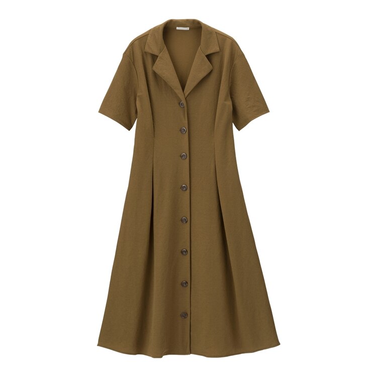 2wayボタンワンピース 半袖 Gu ジーユー 公式通販オンラインストア