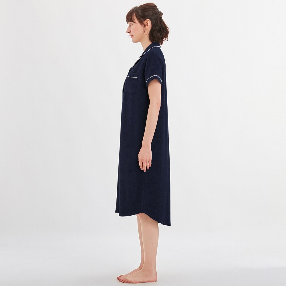 Gu公式 パイルパジャマワンピース 半袖 Mint ファッション通販サイト