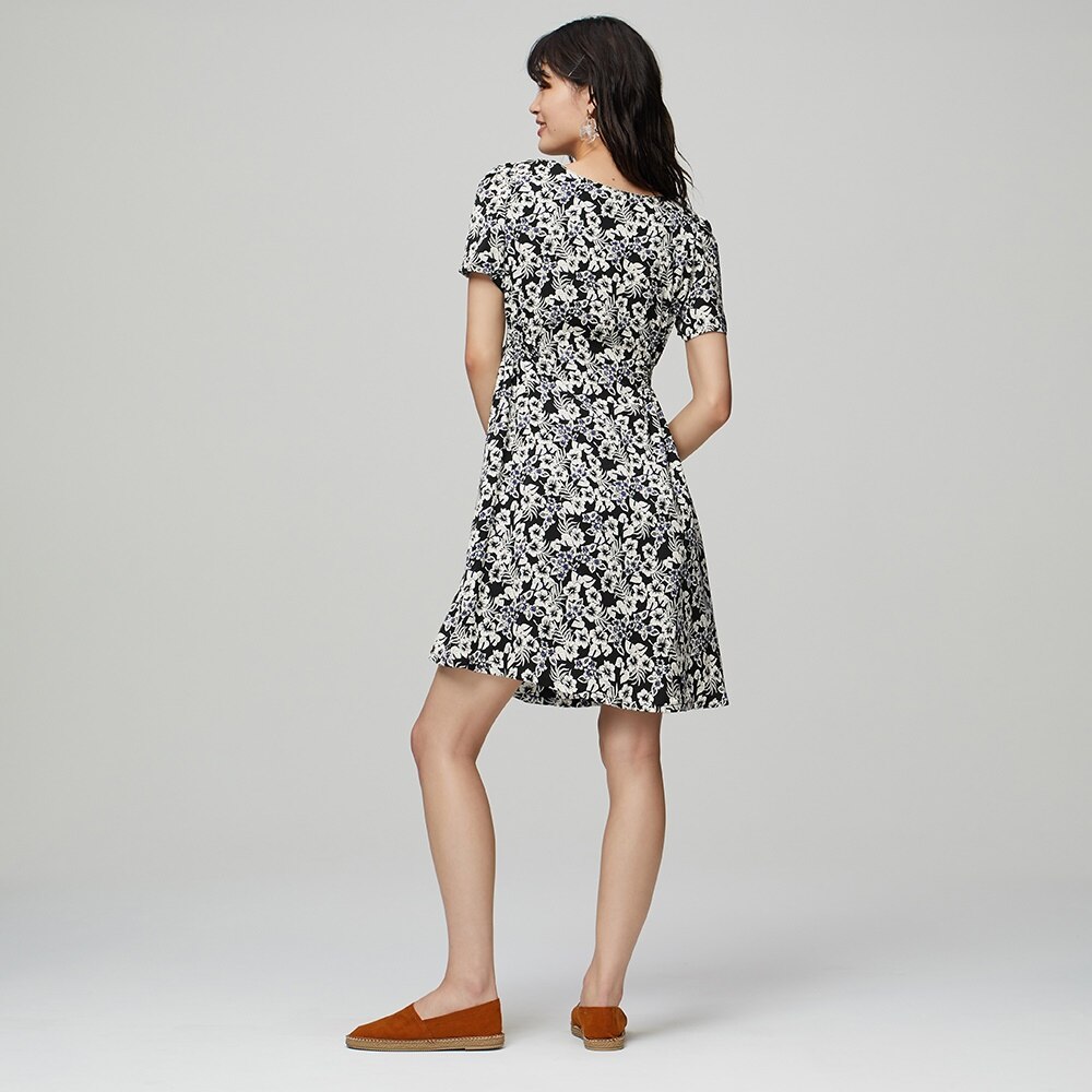 Gu公式 スクエアネックワンピース 半袖 アロハ Mnm X ファッション通販サイト