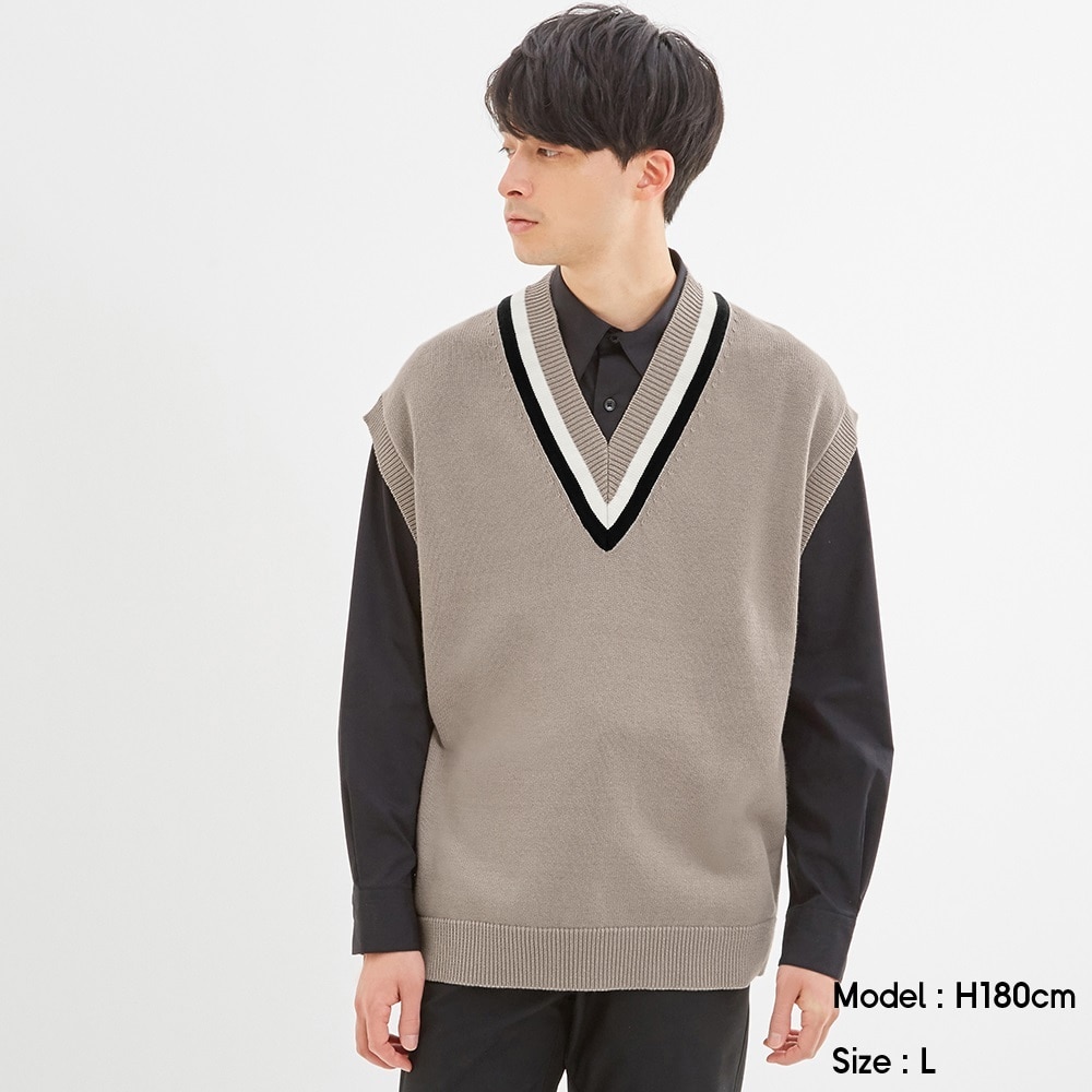 ウォッシャブルコットンチルデンベスト Gu ジーユー 公式通販オンラインストア