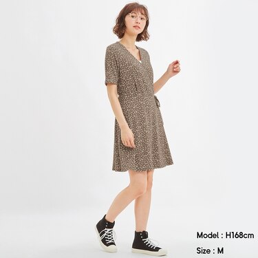 Gu公式 フラワープリントミニワンピース 半袖 ファッション通販サイト Gu公式 フラワープリントミニワンピース 半袖 ファッション通販サイト