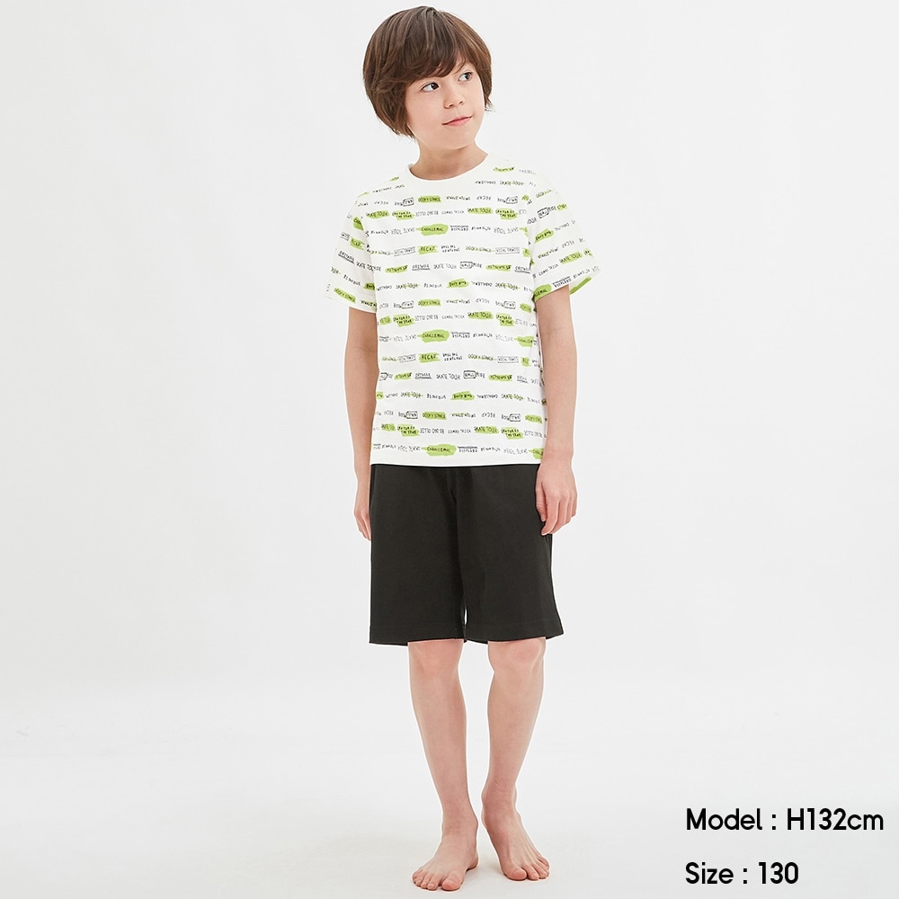 （GU）BOYSラウンジセット(半袖)(レター)のサムネイル