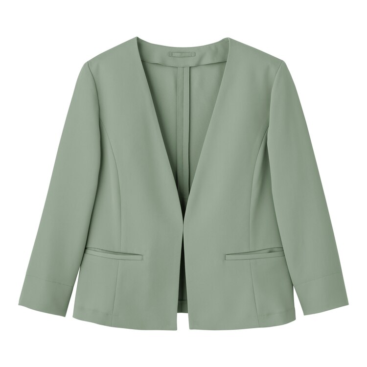 ライトウェイトノーカラージャケットz E アンサンブル可能 Gu ジーユー 公式通販オンラインストア