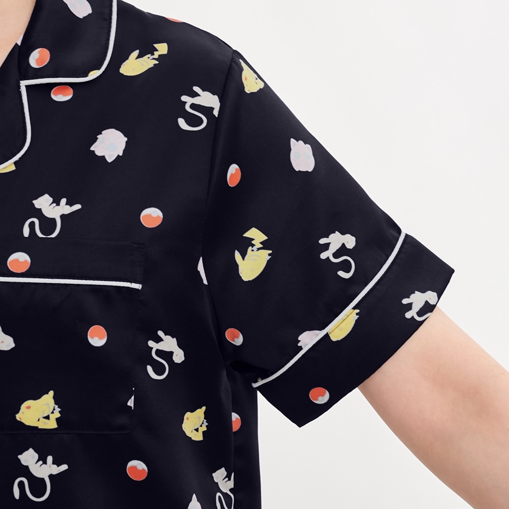 Gu公式 パジャマ 半袖 ショートパンツ Pokemon Icy 2 ファッション通販サイト