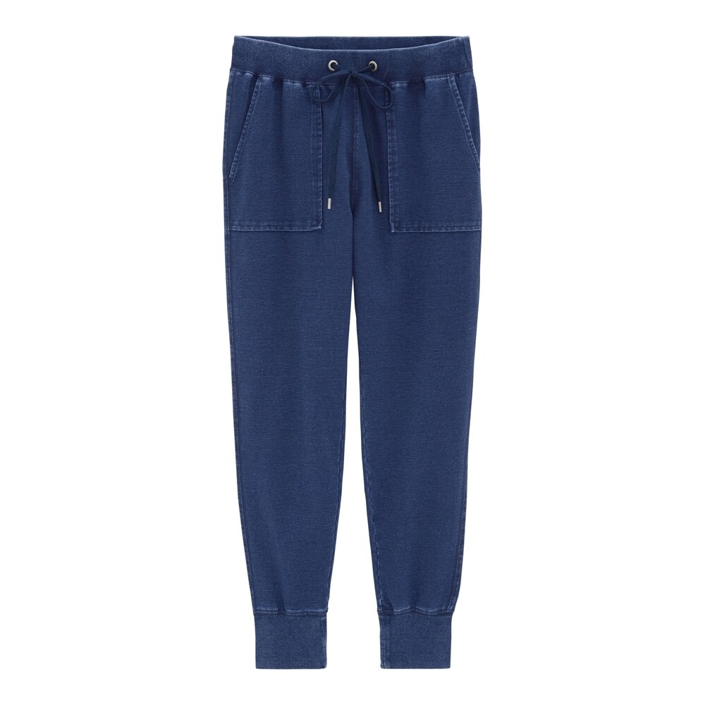 Gu公式 デニムスウェットイージーパンツ ファッション通販サイト