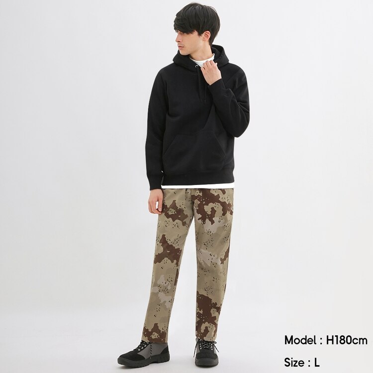 Gu公式 シェフパンツ カモフラ ファッション通販サイト