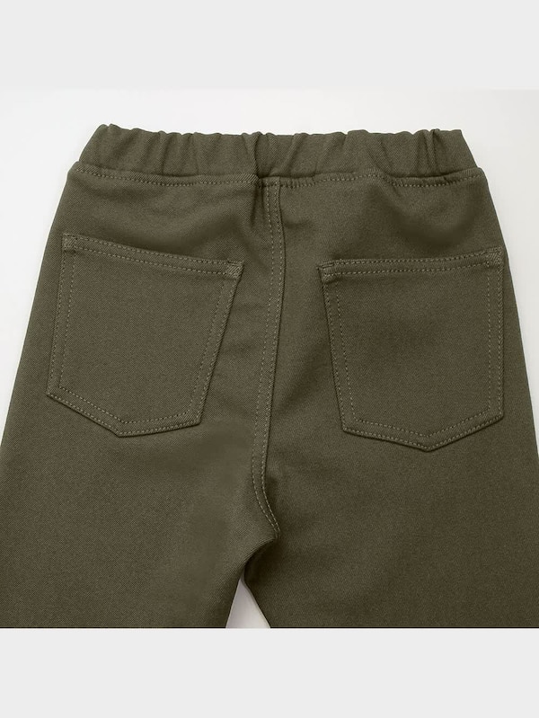 KIDS(男女兼用)ストレッチ裏起毛カラースキニーパンツ