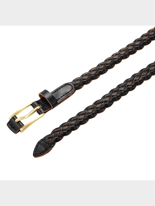 リサイクルレザーメッシュナローベルト