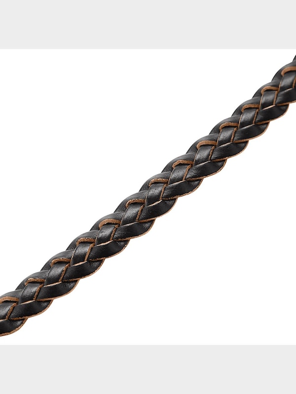 リサイクルレザーメッシュナローベルト