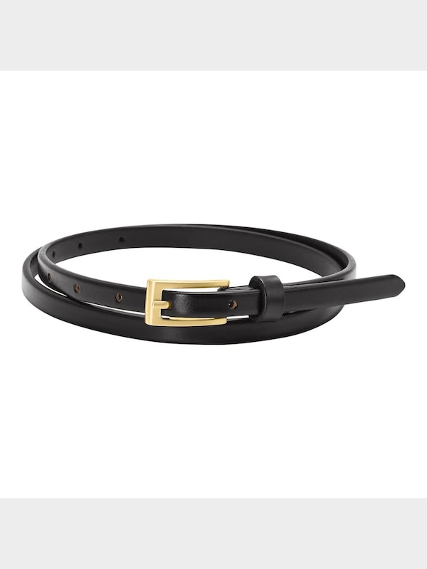 リサイクルレザーナローベルト