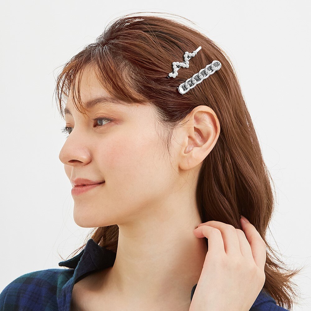 （GU）パール&メタルヘアアクセサリーセット+Eのサムネイル