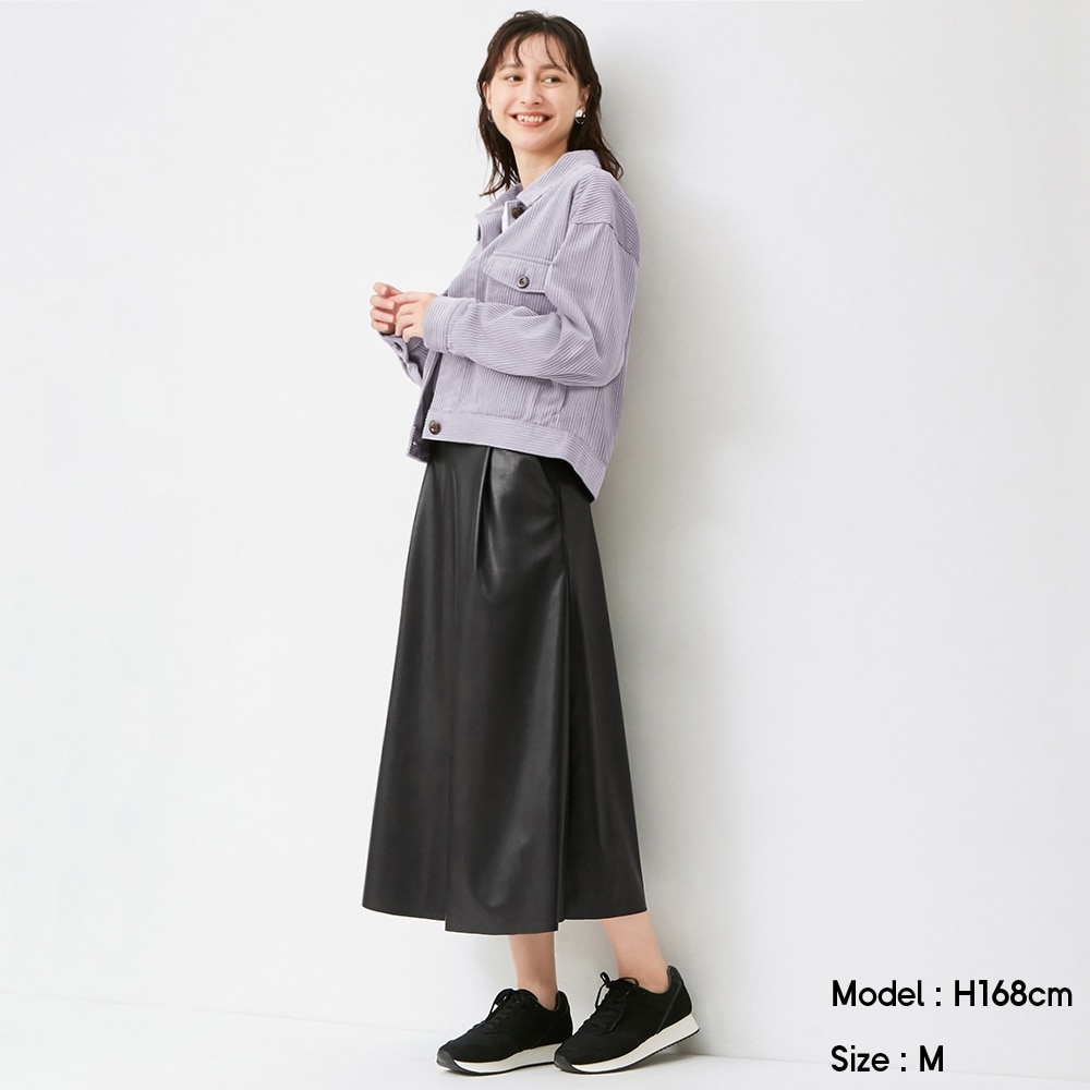 GU 黒のロングスカート 150サイズ - スカート