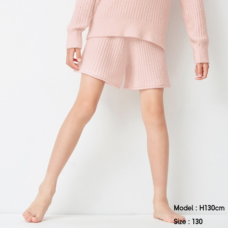 Gu公式 Girlsライトもこもこフィールショートパンツ E ファッション通販サイト