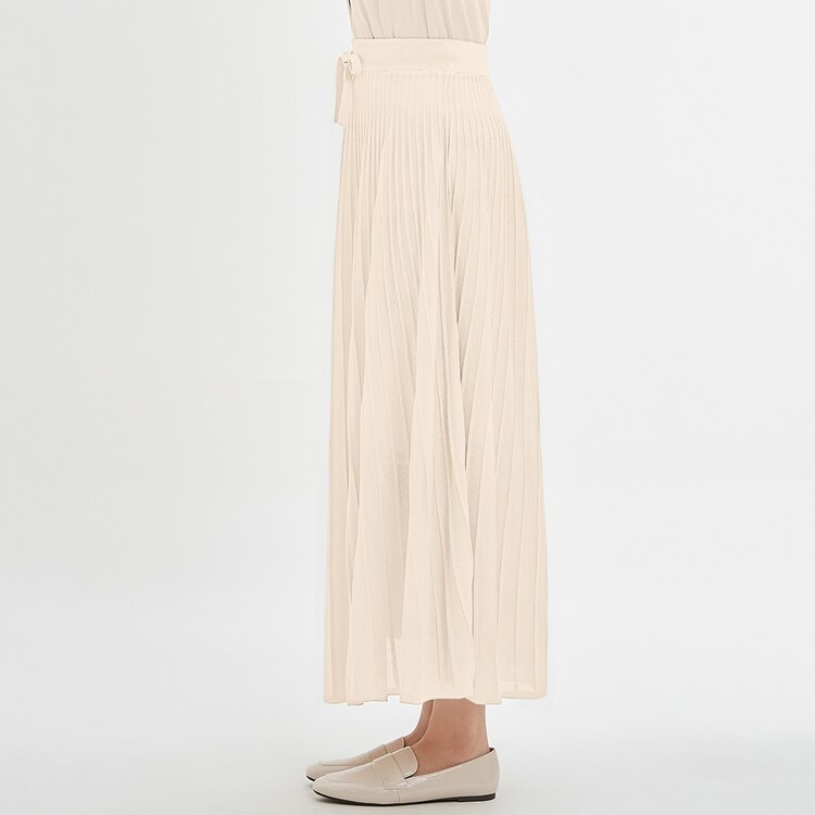 シアーニットプリーツスカートz E Gu ジーユー 公式通販オンラインストア