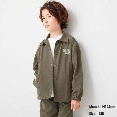 Gu公式 Boysコーチジャケット X セットアップ可能 ファッション通販サイト Gu公式 Boysコーチジャケット X セットアップ可能 ファッション通販サイト