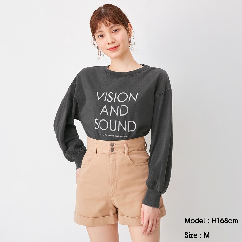 （GU）グラフィックロングスリーブT(長袖)SD+Eのサムネイル