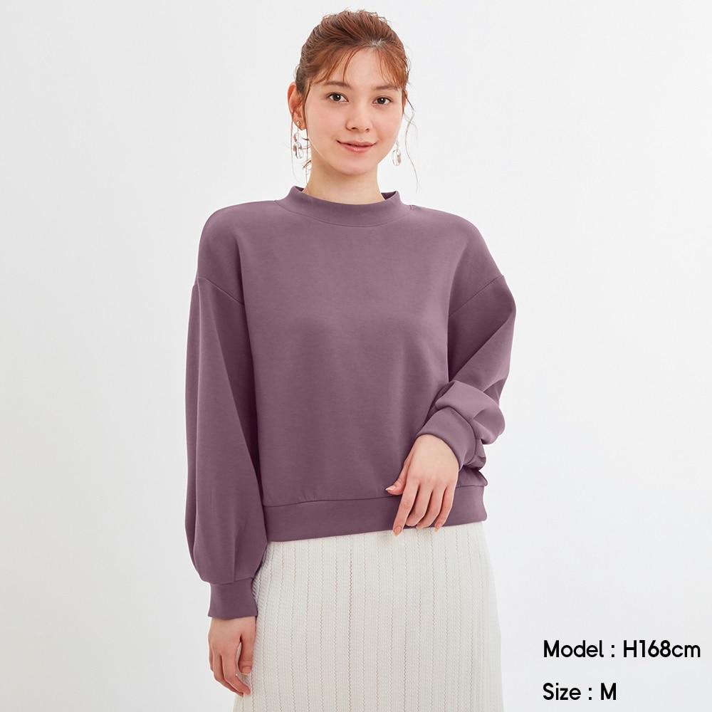 （GU）ダブルフェイスプルオーバー(長袖)のサムネイル
