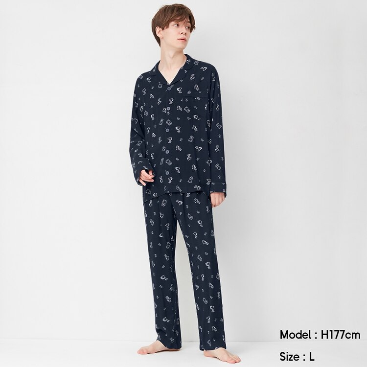 Gu公式 パジャマ 長袖 Peanuts X ファッション通販サイト