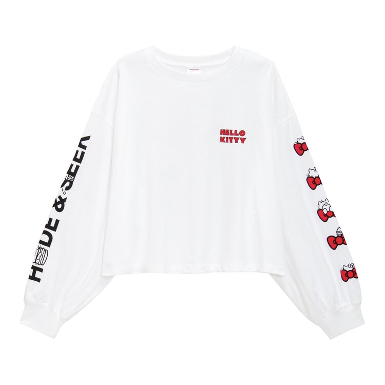 クロップドt 長袖 Sanrio 2yg E Gu ジーユー 公式通販オンラインストア