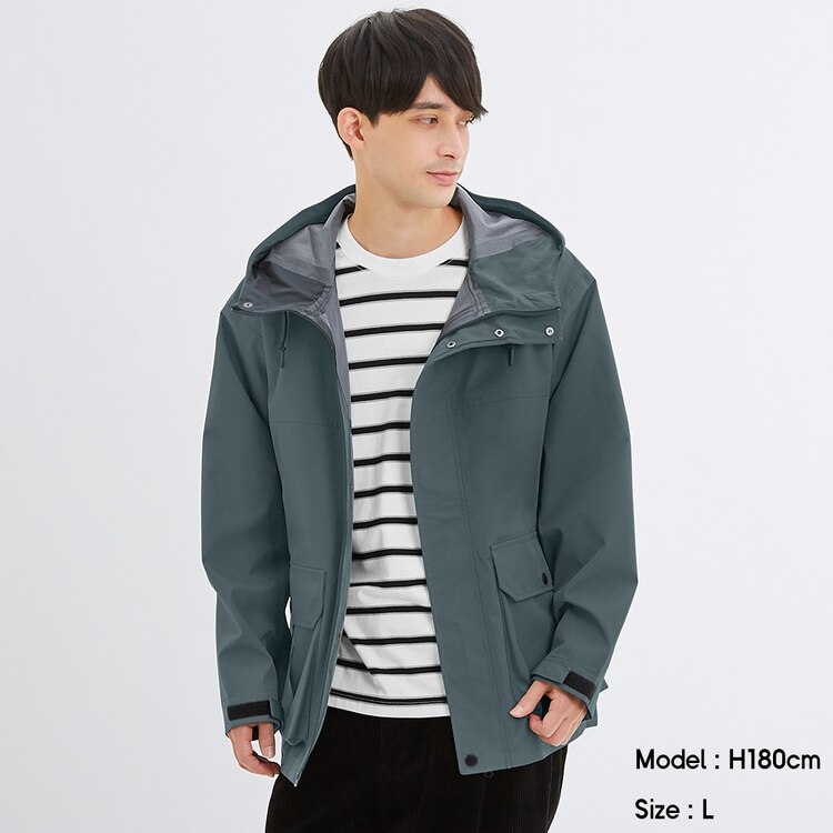 Gu公式 マウンテンパーカ 3レイヤーファブリック ファッション通販サイト