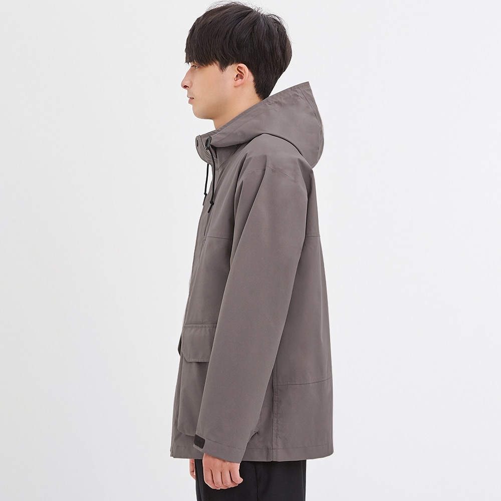 Gu公式 マウンテンパーカ 3レイヤーファブリック ファッション通販サイト