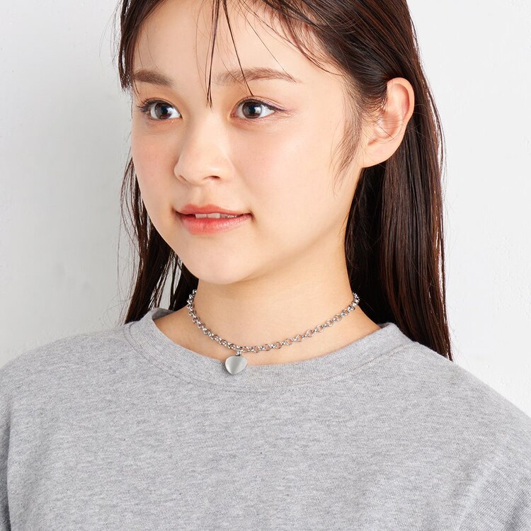 Girlsハートモチーフチェーンネックレスjr Gu ジーユー 公式通販オンラインストア