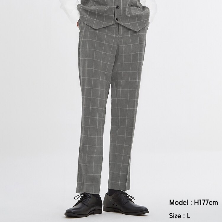 テーパードトラウザー ウィンドウペーン Cl X セットアップ可能 Gu ジーユー 公式通販オンラインストア