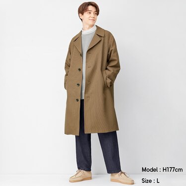 Gu公式 オーバーサイズチェックコート ファッション通販サイト