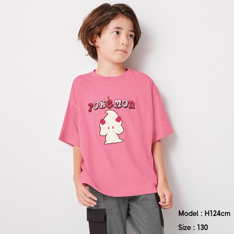 Gu公式 Kids 男女兼用 グラフィックt 半袖 Pokemon Icy 2 X ファッション通販サイト