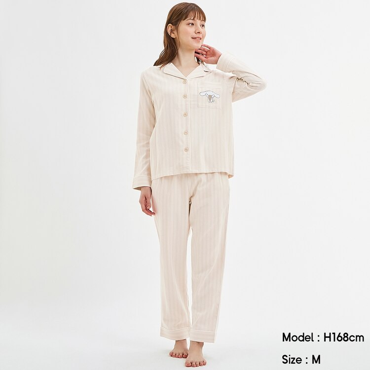 Gu公式 コットンパジャマ 長袖 Sanrio X ファッション通販サイト Gu公式 コットンパジャマ 長袖 Sanrio X ファッション通販サイト