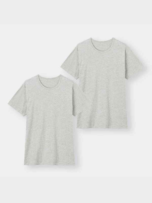 インナークルーネックT(半袖)2P