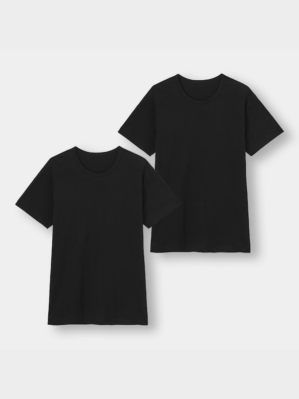 インナークルーネックT(半袖)2P