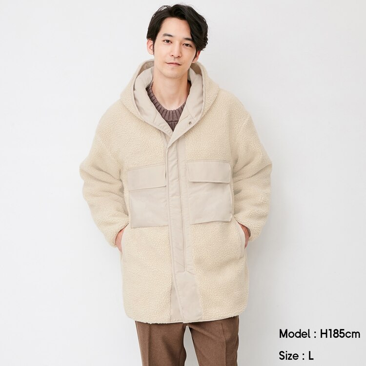 ボアリバーシブルコートnt E Gu ジーユー 公式通販オンラインストア