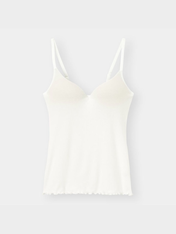 ブラフィールビューティーリブキャミソール(セットアップ可能)