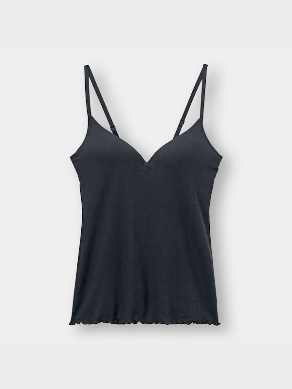 ブラフィールビューティーリブキャミソール(セットアップ可能)