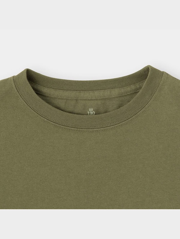 KIDS(男女兼用)コットンカラーT(半袖)