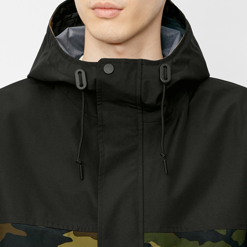 Gu公式 マウンテンパーカ3レイヤーファブリック セットアップ可能 ファッション通販サイト