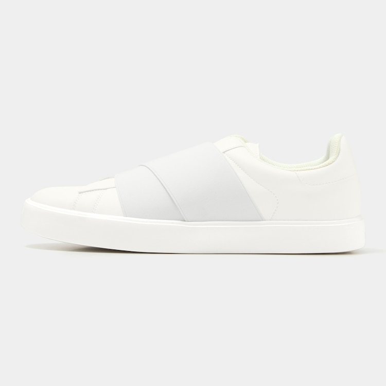 Gu公式 ライトソールレザータッチスリッポンシューズ E ファッション通販サイト