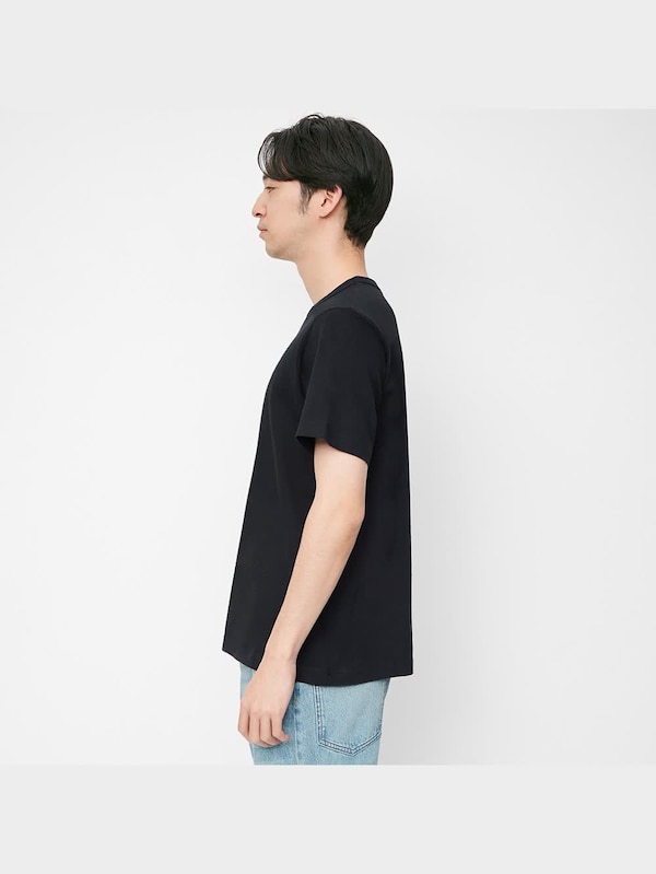 コットンクルーネックT(半袖)