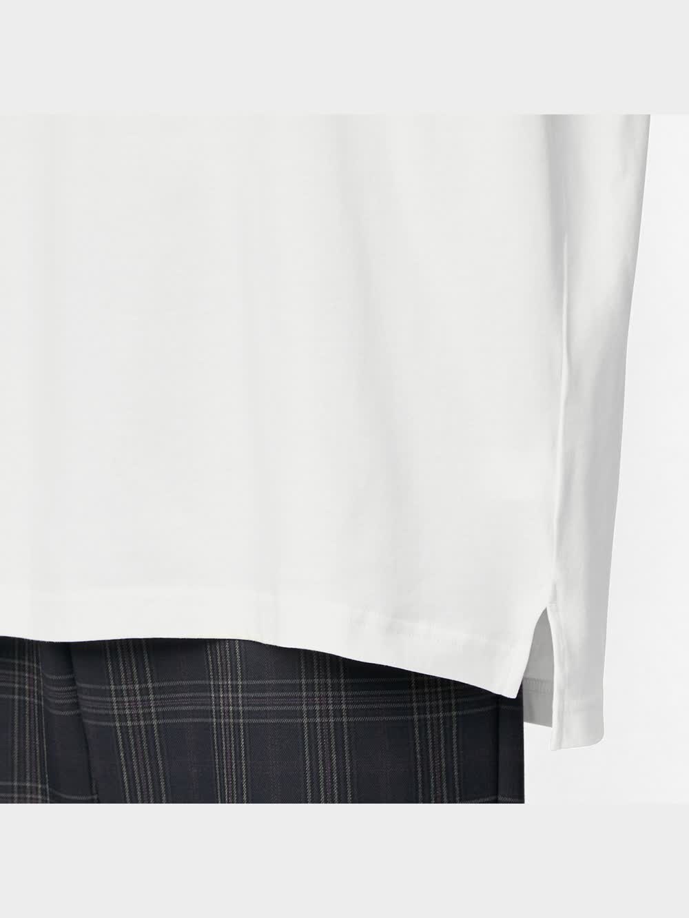 GU公式 | ルーズフィットT(5分袖)