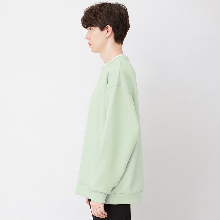 ダブルフェイスビッグプルオーバー 長袖 Gu ジーユー 公式通販オンラインストア