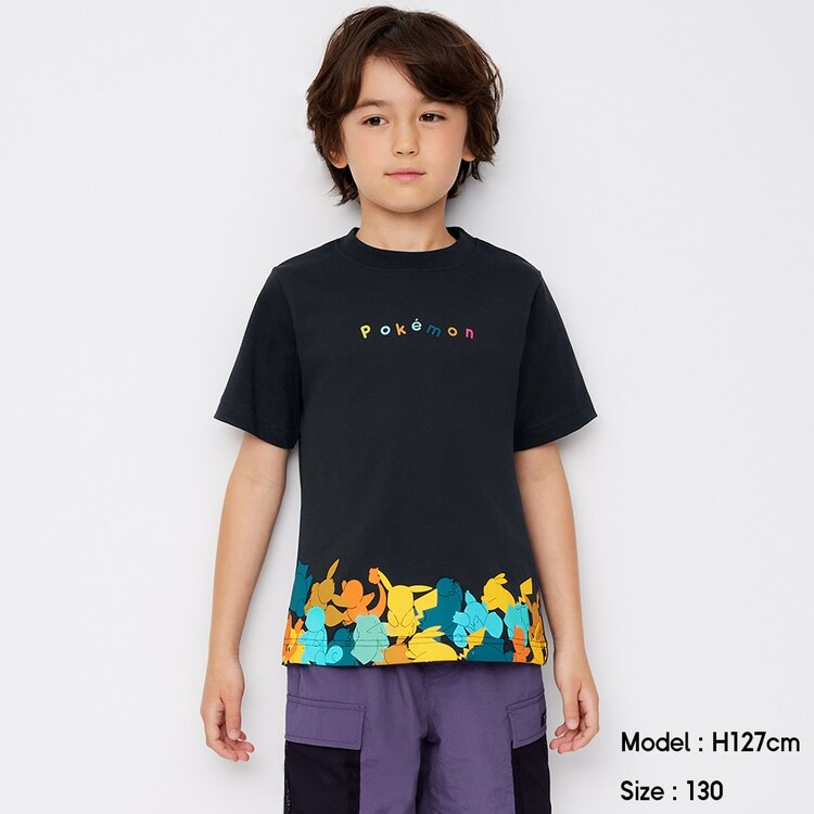 Gu公式 Kids 男女兼用 グラフィックt 半袖 Pokemon At 1 ファッション通販サイト