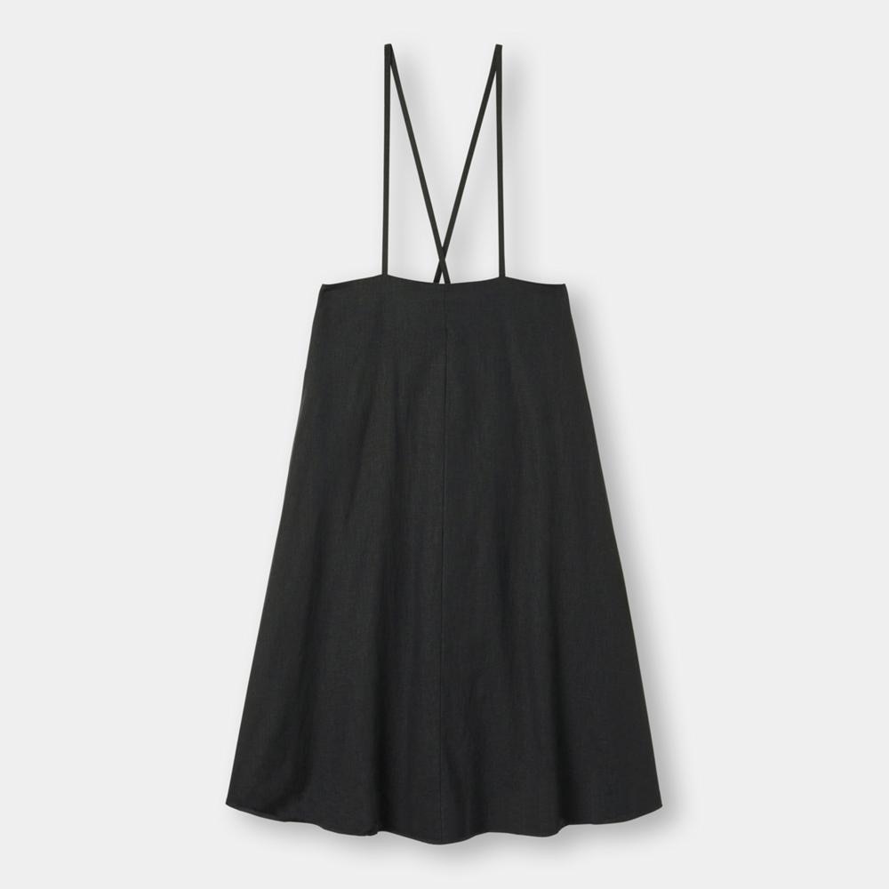 Váy ngủ dài có dây đeo chéo gợi cảm, Size: M (Tím đậm)