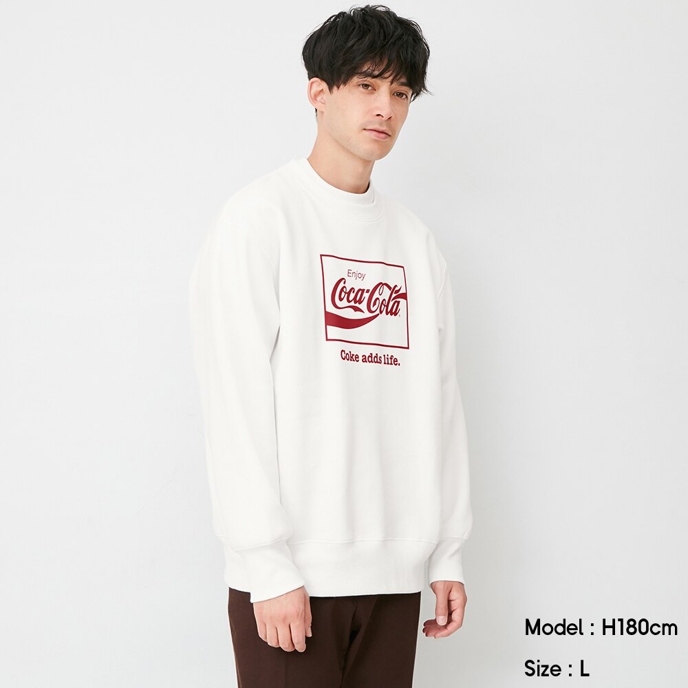 （GU）ビッグスウェットシャツ(長袖)Coca-Cola 1+Xのサムネイル