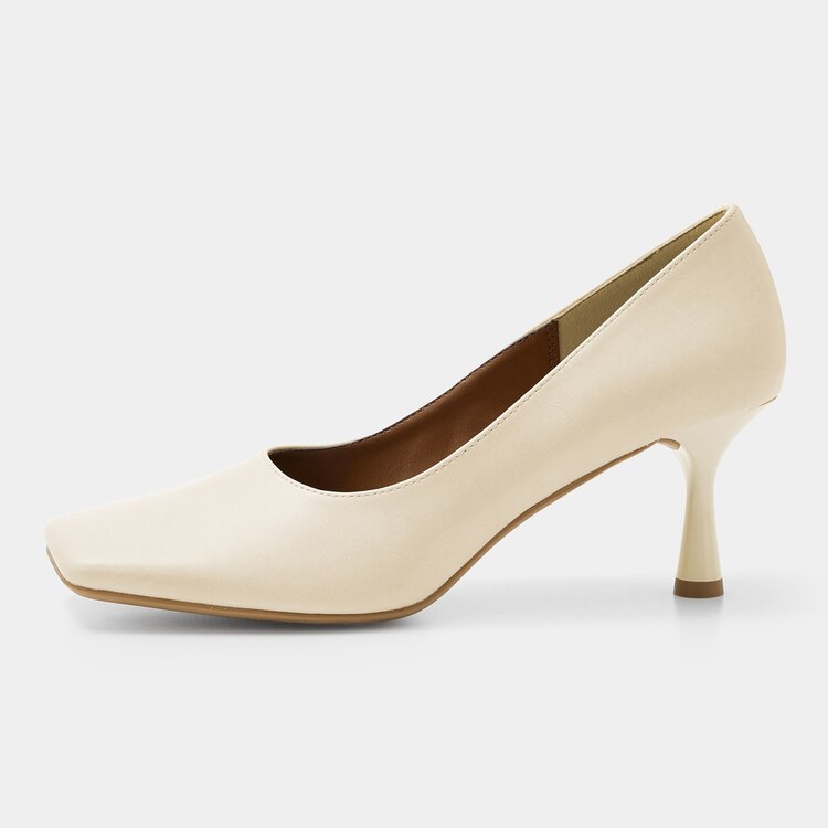 Gu公式 ワイドスクエアパンプス X ファッション通販サイト