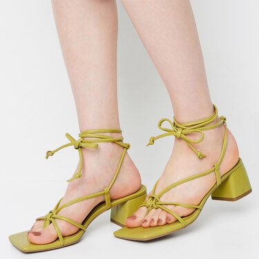 Gu公式 アンクルストラップサンダルyg E ファッション通販サイト