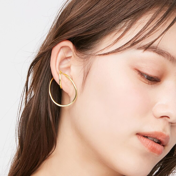 Gu公式 デザインメタルイヤーカフ E ファッション通販サイト