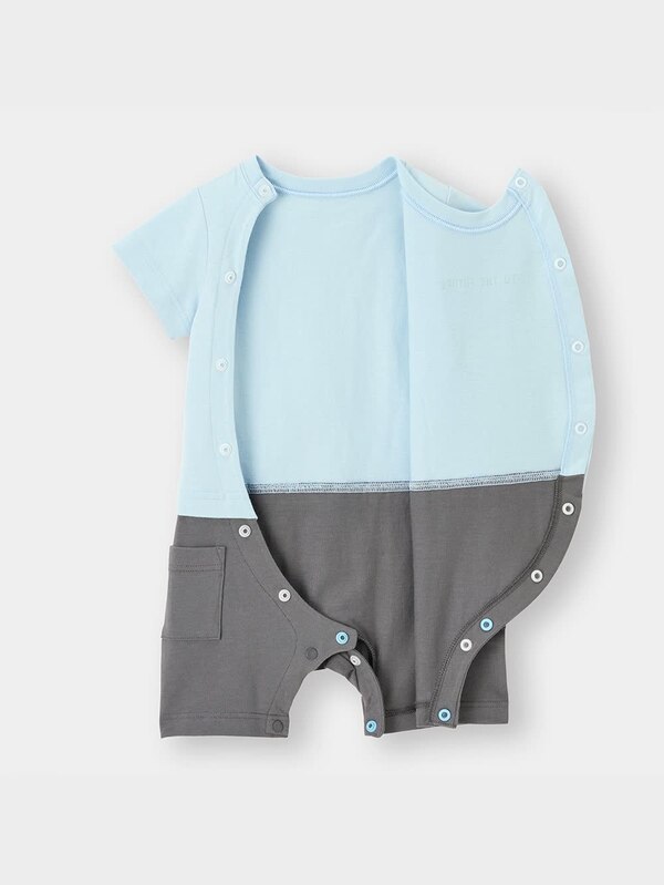 BABY(NEWBORN)セパオール(半袖)(ロゴ)+E